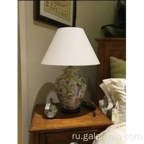 Элегантная коралловая лампа ручной работы с цветочным дизайном